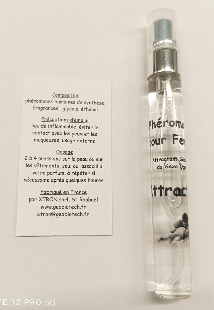 Flacon Attraction pour Femme 10mL