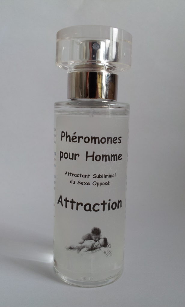 Parfum Phéromones Attraction Homme recto