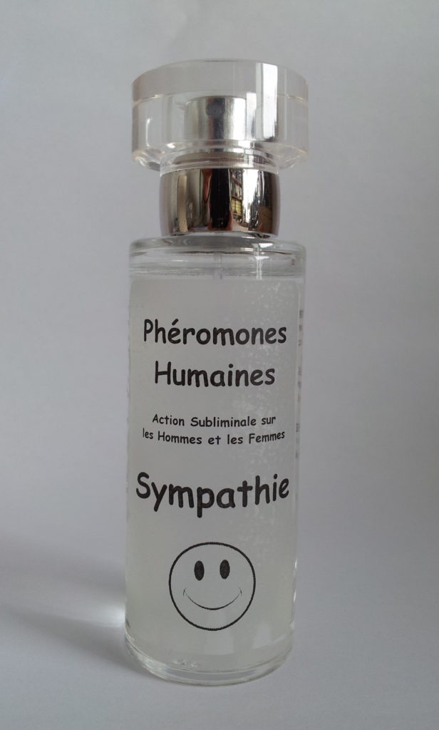 Parfum Phéromones Sympathie recto